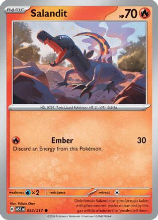 Salandit (34) [ME: Ascended Heroes]