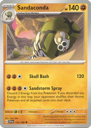 Sandaconda (120) [SV01: Scarlet & Violet Base Set]