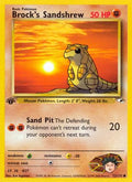 Brock's Sandshrew (72) (72) [Gym Heroes] 1st Edition