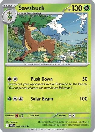 Sawsbuck (7) [SV: White Flare]