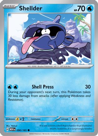 Shellder (90) [SV: Scarlet & Violet 151]