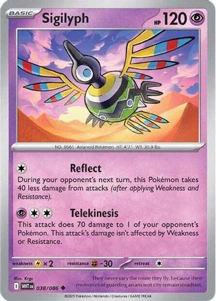 Sigilyph (38) [SV: White Flare]