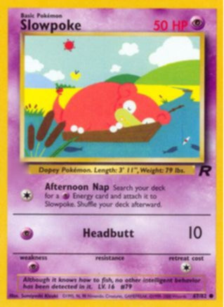 Slowpoke (67) [Team Rocket] Unlimited