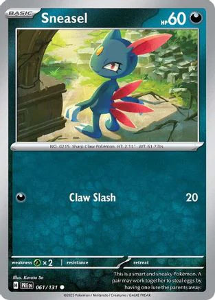 Sneasel (61) [SV: Prismatic Evolutions]