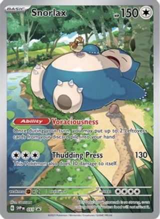 Snorlax - 051 (51) [SV: Scarlet & Violet Promo Cards] Holofoil