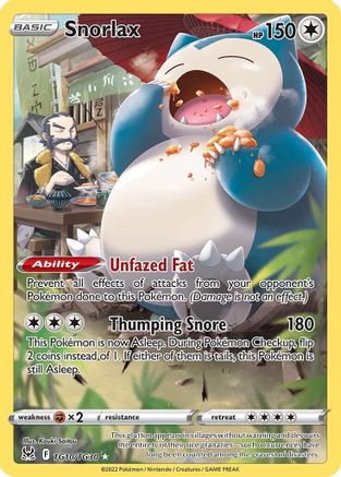 Snorlax (TG10) [SWSH11: Lost Origin Trainer Gallery] Holofoil