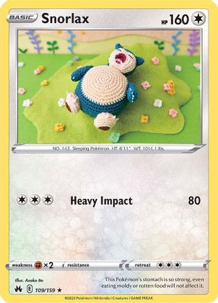 Snorlax (109) [Crown Zenith]