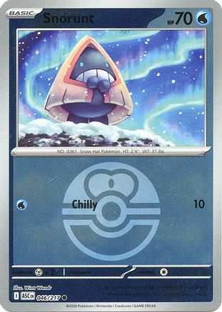 Snorunt - 046/217 (Love Ball) (46) [ME: Ascended Heroes] Reverse Holofoil