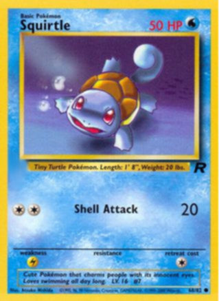 Squirtle (68) [Team Rocket] Unlimited