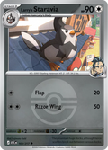 Larry's Staravia (Poke Ball) (169) [ME: Ascended Heroes] Reverse Holofoil