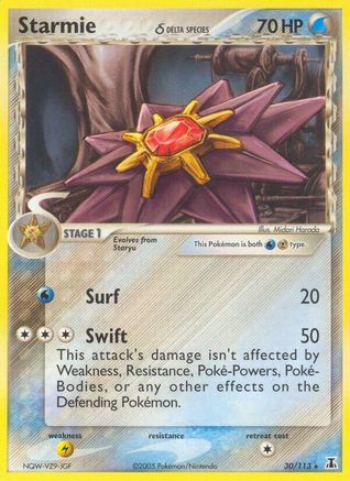 Starmie - 030/113 (Delta Species) (30) [Delta Species]