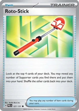 Roto-Stick (127) [SV: Prismatic Evolutions]