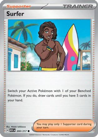 Surfer - 200/217 (200) [ME: Ascended Heroes] Reverse Holofoil
