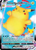 Surfing Pikachu VMAX (9) [Celebrations] Holofoil
