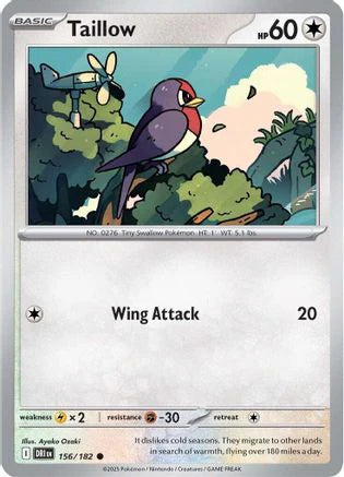 Taillow (156) [SV10: Destined Rivals]