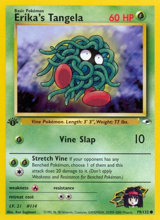 Erika's Tangela (79) [Gym Heroes] 1st Edition