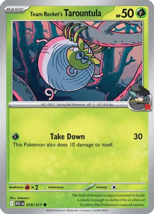 Team Rocket's Tarountula (18) [ME: Ascended Heroes]