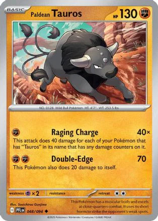 Paldean Tauros (48) [ME02: Phantasmal Flames]