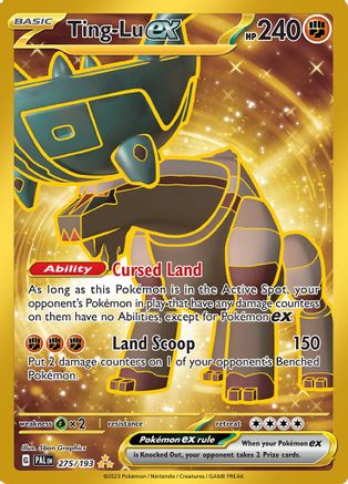 Ting-Lu ex - 275/193 (275) [SV02: Paldea Evolved] Holofoil