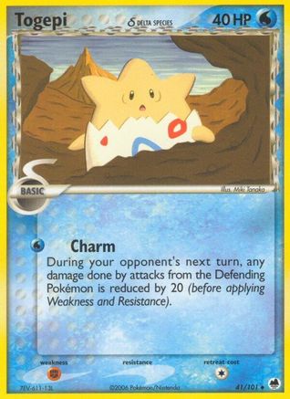 Togepi (Delta Species) (41) [Dragon Frontiers]