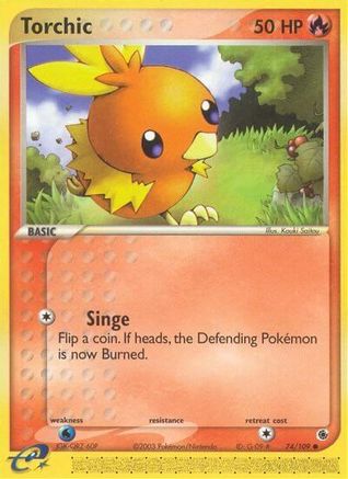 Torchic - 74/109 (74) [Ruby and Sapphire]