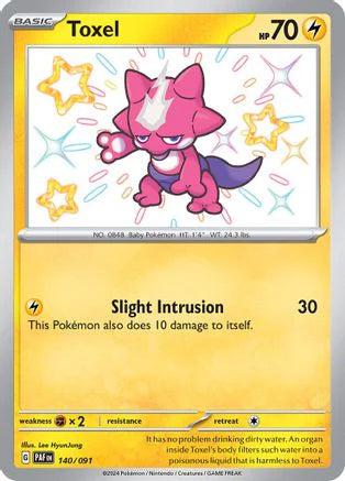 Toxel (140) [SV: Paldean Fates] Holofoil