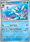 Vaporeon (22) [SV: Prismatic Evolutions] Reverse Holofoil
