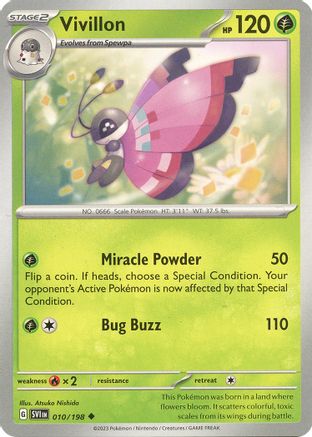 Vivillon (10) [SV01: Scarlet & Violet Base Set]