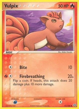 Vulpix (72) [Emerald]