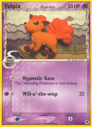 Vulpix (Delta Species) (70) [Dragon Frontiers]