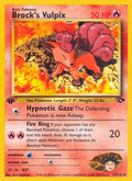 Brock's Vulpix (37) [Gym Challenge] 1st Edition