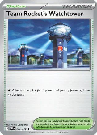 Team Rocket's Watchtower (210) [ME: Ascended Heroes]