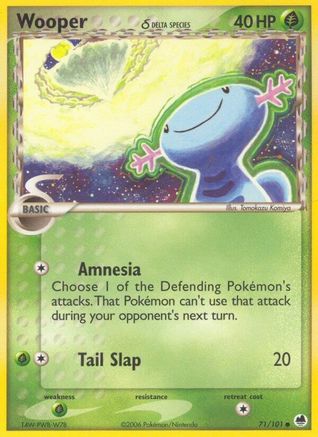 Wooper (Delta Species) (71) [Dragon Frontiers]
