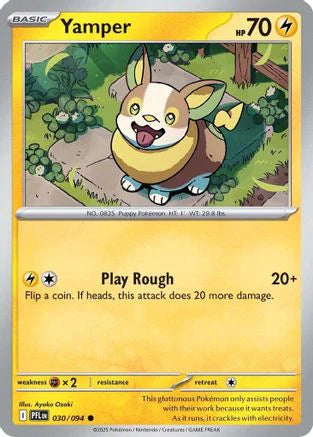 Yamper - 030/094 (30) [ME02: Phantasmal Flames]
