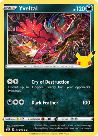 Yveltal (19) [Celebrations] Holofoil