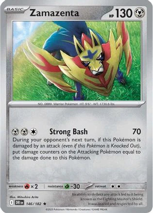 Zamazenta - 146/182 (146) [SV10: Destined Rivals] Holofoil