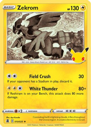Zekrom (10) [Celebrations] Holofoil